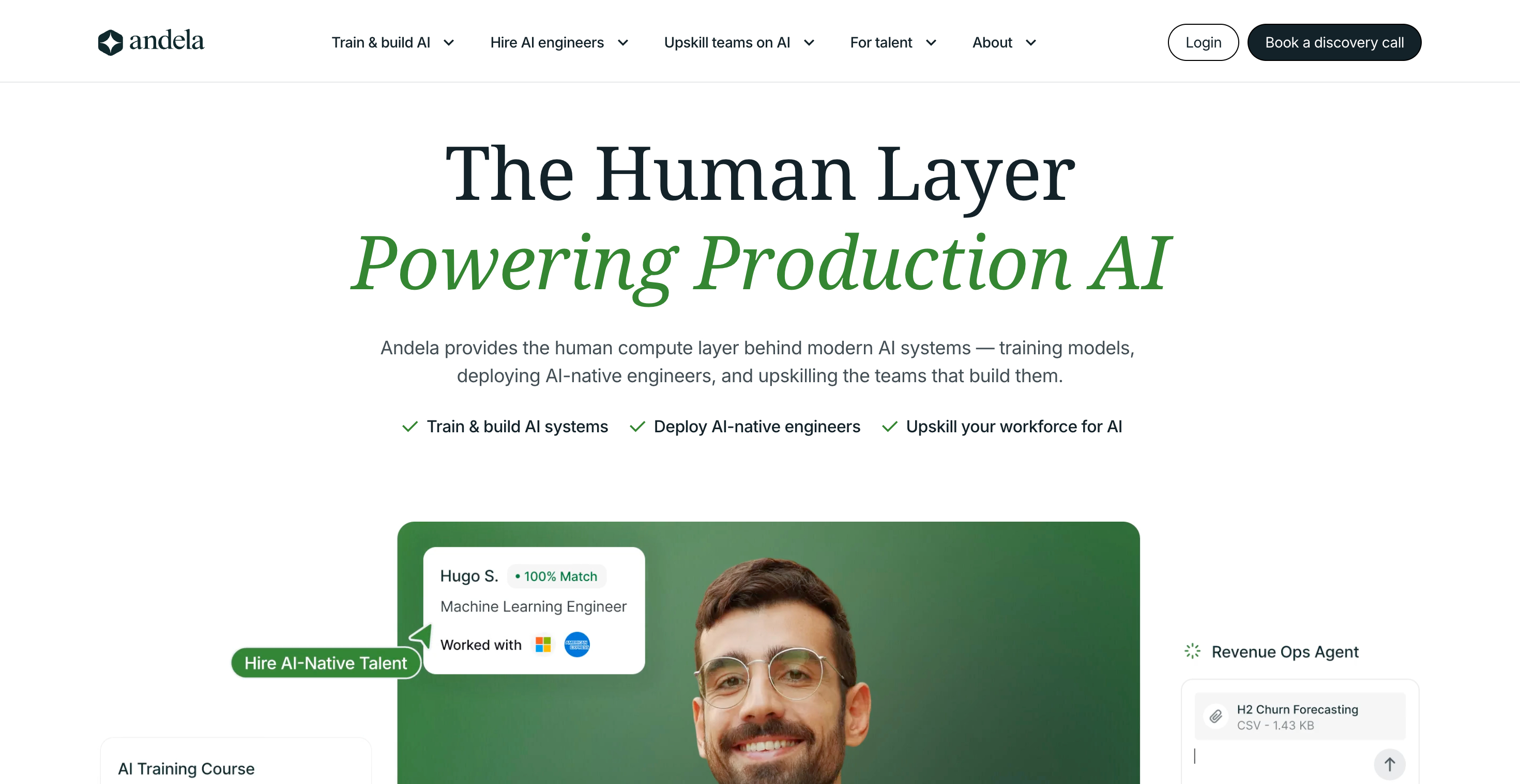 Andela | The Human Layer Powering Production AI