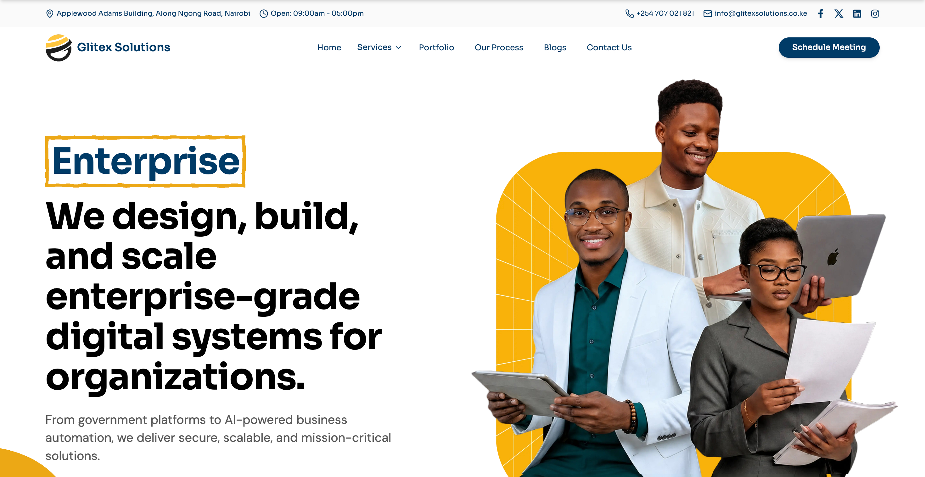 Glitex Solutions | Software Development Company in Nairobi Kenya, Ethiopia, Egypt