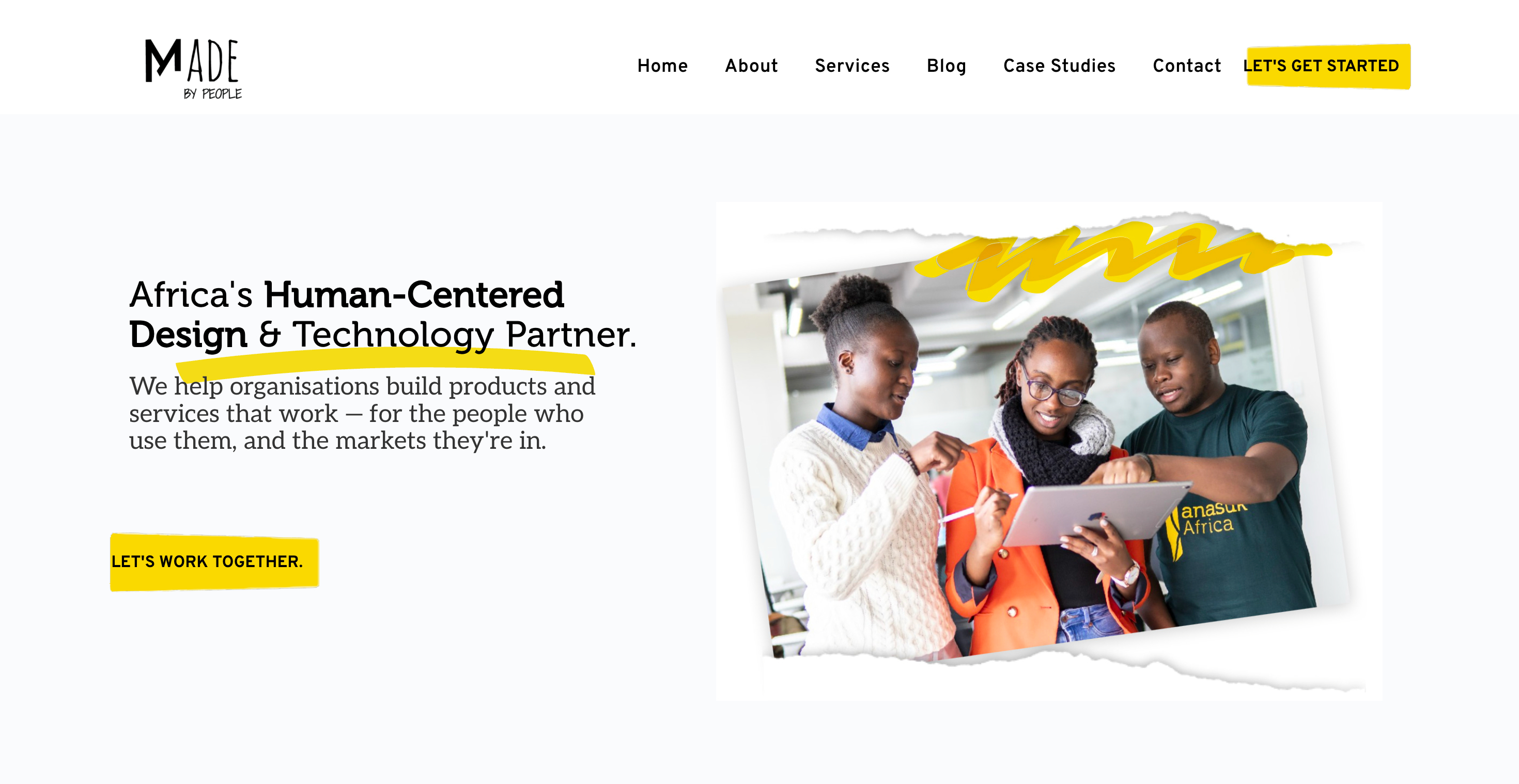 Made by People | Africa's Human-Centered Design & Technology Partner