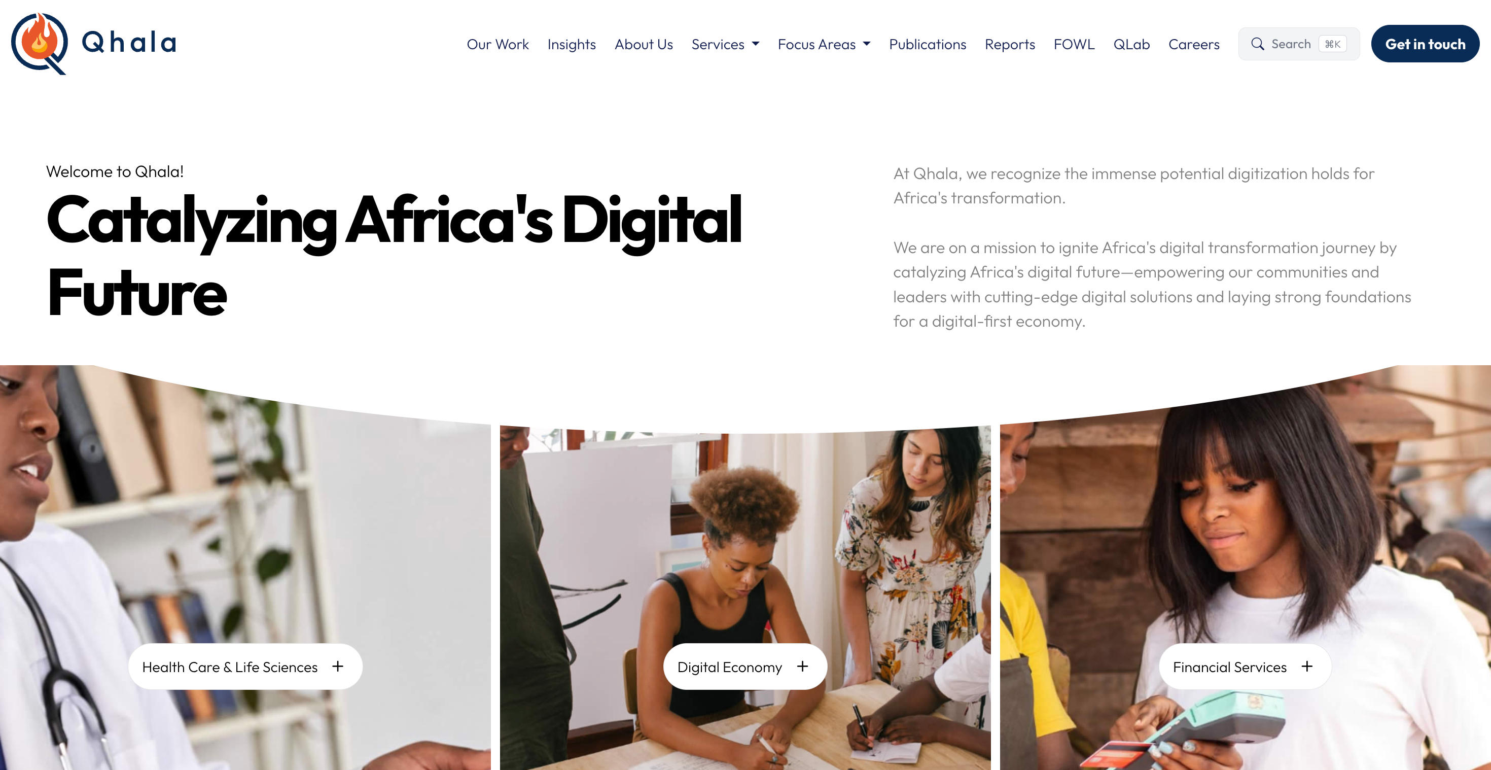 Qhala | Catalyzing Africa's Digital Future